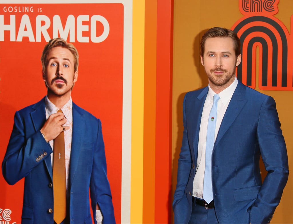 Ryan Gosling at The Nice Guys Premiere in LA May 2016