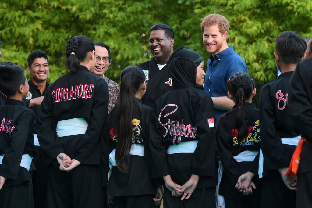 Prince Harry Visits Singapore June 2017