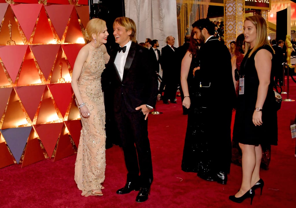 Nicole Kidman and Keith Urban at the 2017 Oscars