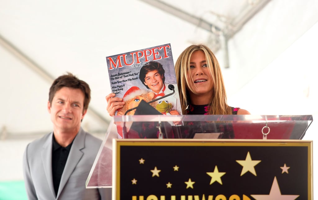 Jennifer Aniston at Jason Bateman's Walk of Fame Ceremony