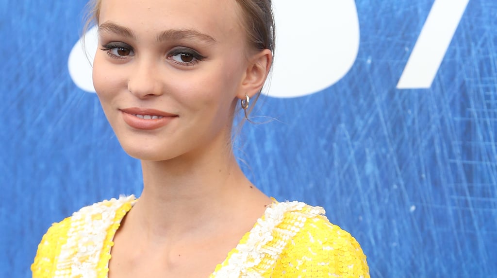 Lily-Rose Depp's Yellow Chanel Dress at Venice Film Festival