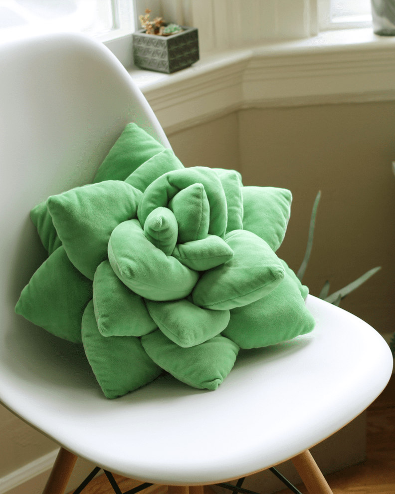 Succulent Plush Pillow — Sage Green (Plants 3 Trees)