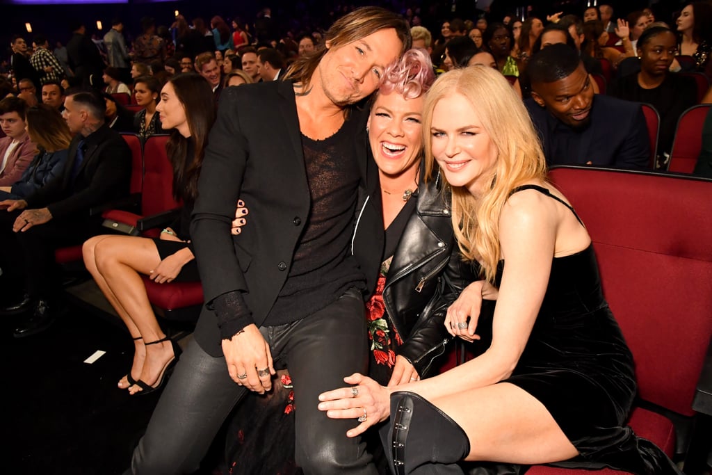 Pictured: Keith Urban, Pink, and Nicole Kidman