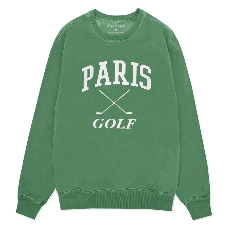Firstport Paris Golf Crewneck Sweatshirt