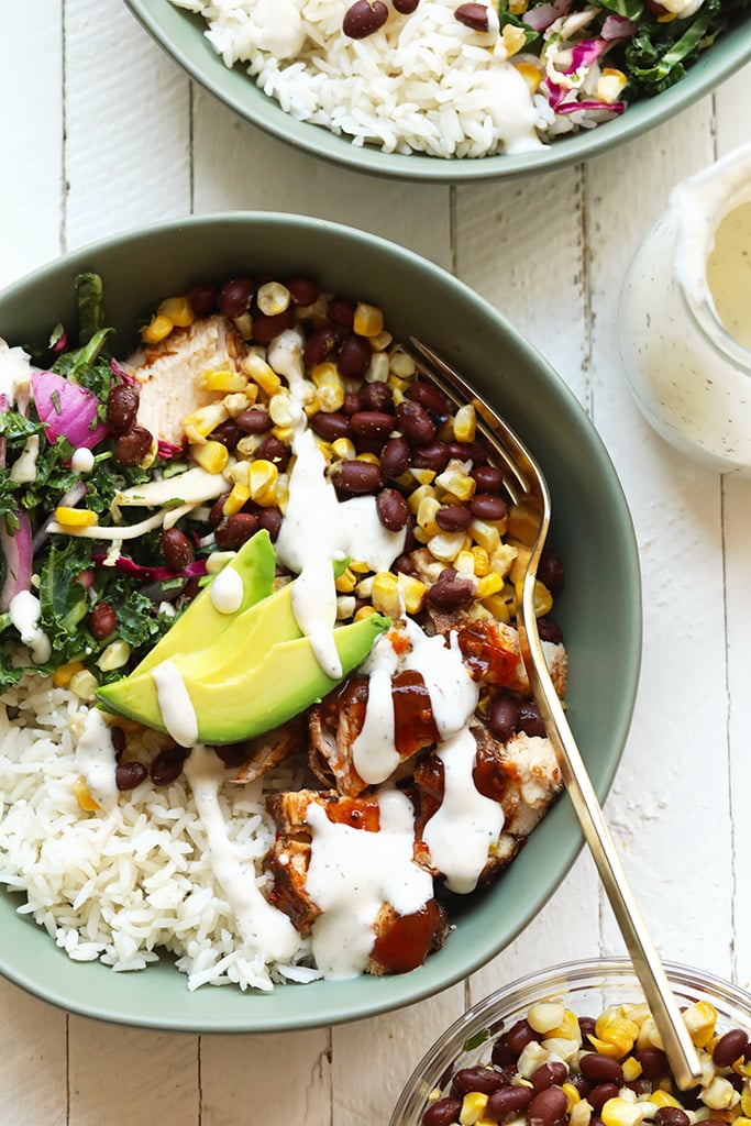Grilled BBQ Chicken Bowls