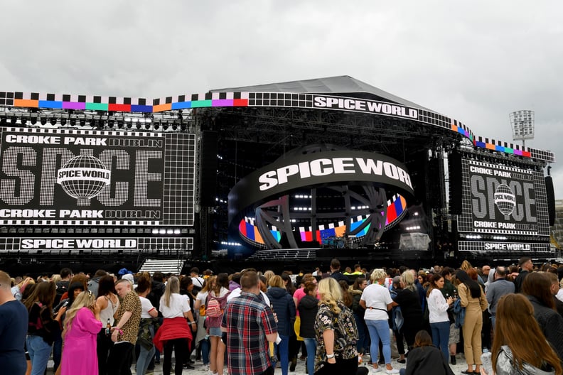 DUBLIN, IRELAND - MAY 24: Fans arrive to watch The Spice Girls perform on the first night of the bands tour at Croke Park on May 24, 2019 in Dublin, Ireland. (Photo by Dave J Hogan/Getty Images)