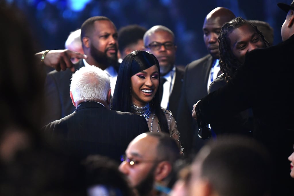 Cardi B's Sheer Mugler Gown at the Grammys 2020