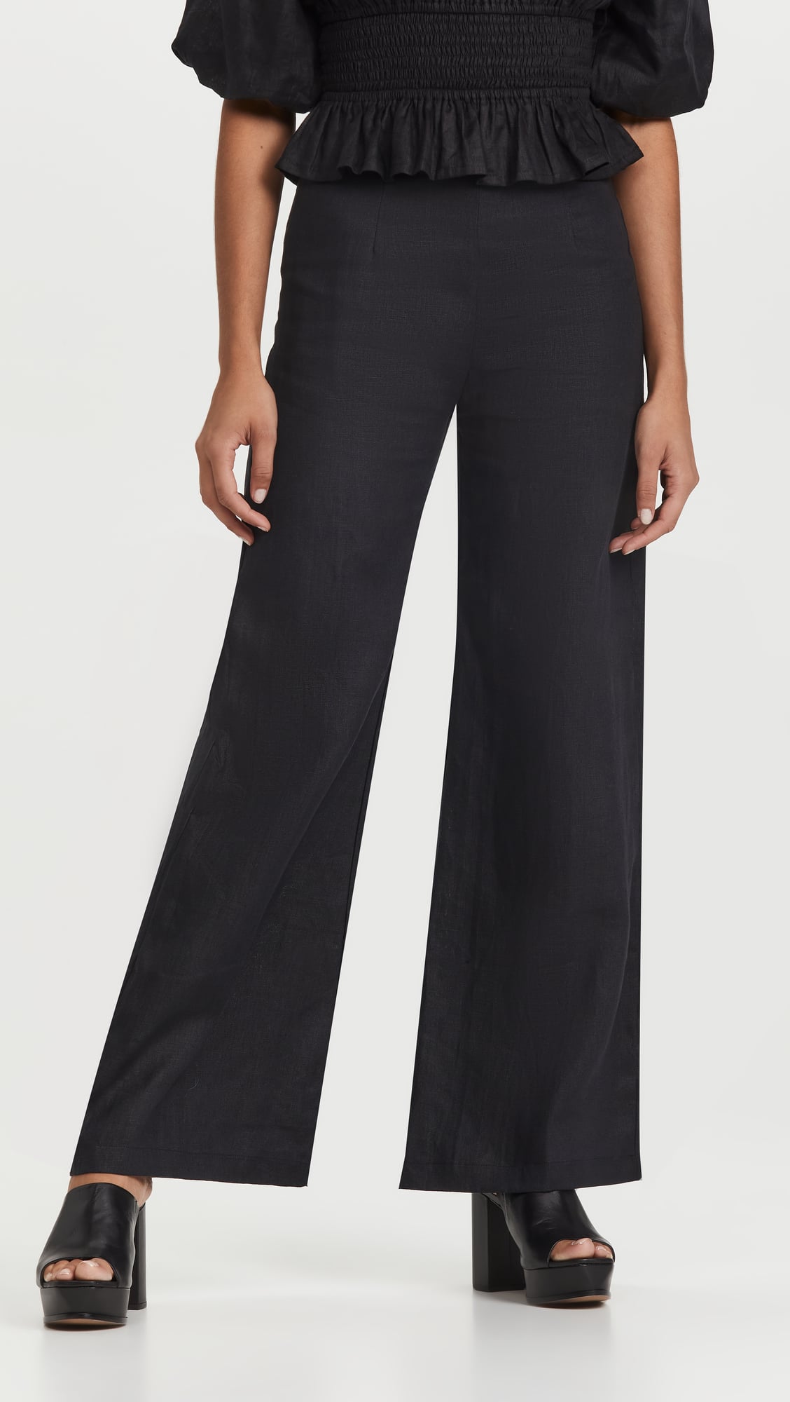 Perfect Black Pants: Faithfull The Brand Ottavio Pants, Shopbop's Newest  Fall Launches Might Just Make Us Excited For Sweater Weather