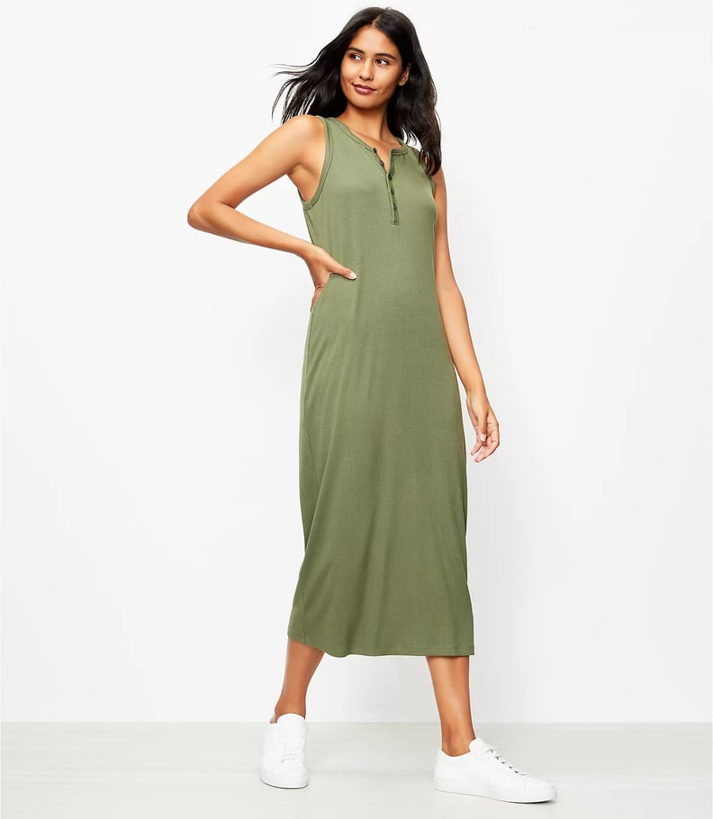 24seven Comfort Apparel Plus Sleeveless Maxi Dress