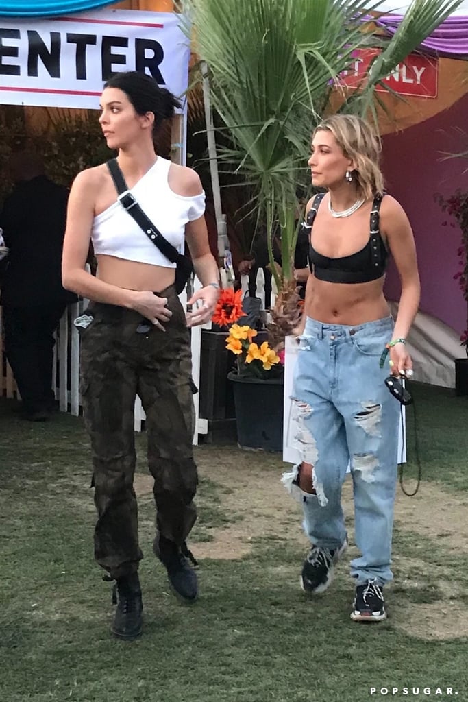 Kendall Jenner and Hailey Baldwin