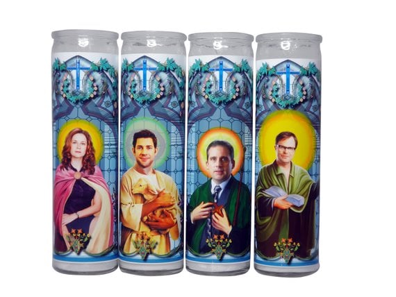 The Office Prayer Candle Set