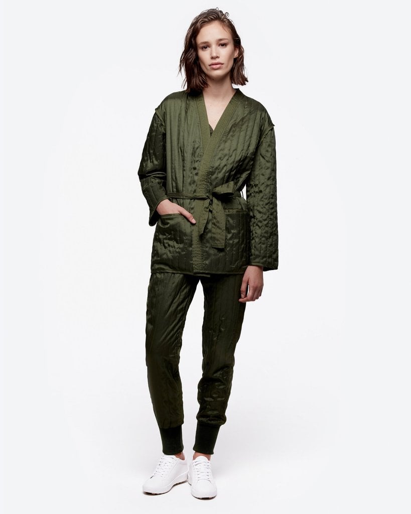 Quilted Kimono Wrap Jacket ($98)