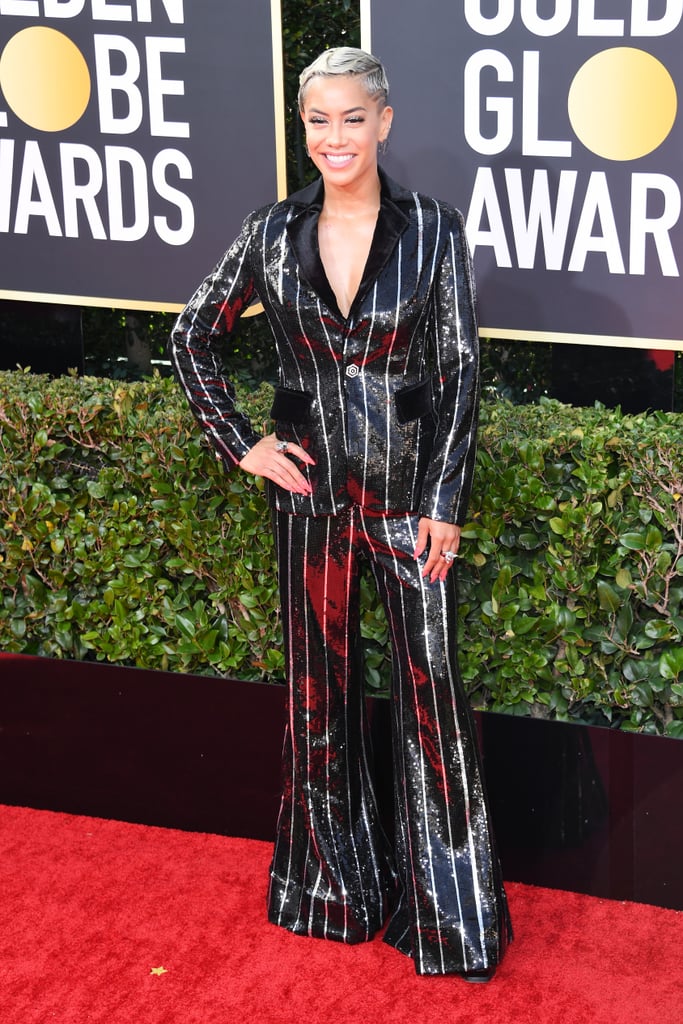 Sibley Scoles at the 2020 Golden Globes