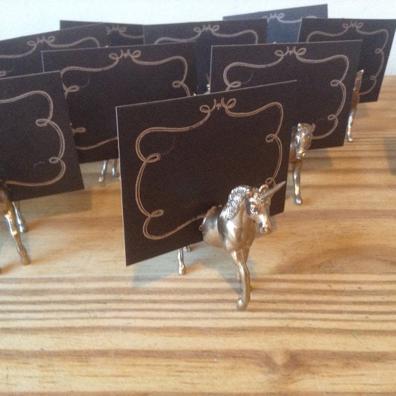 Unicorn Place Card Holders