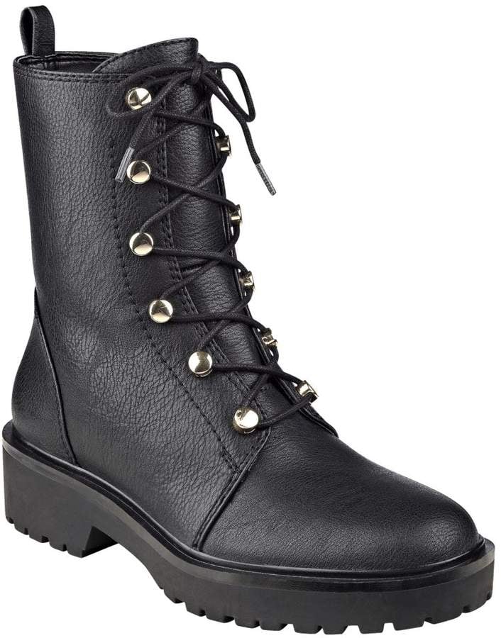 guess white combat boots