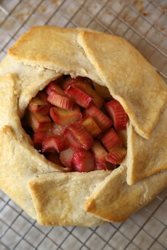 Rhubarb Galette