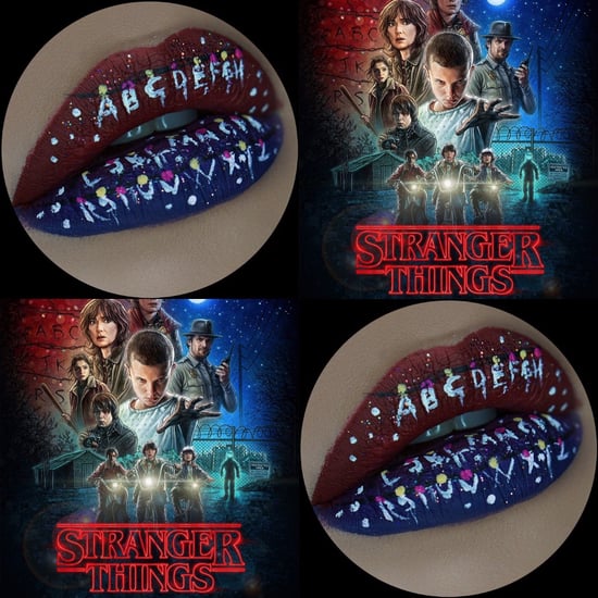 Stranger Things Lip Art