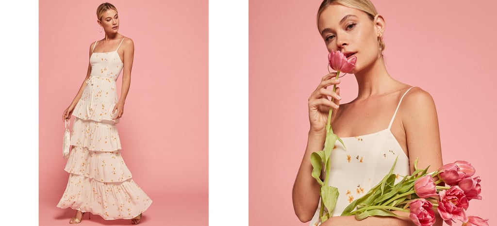 reformation foxglove dress