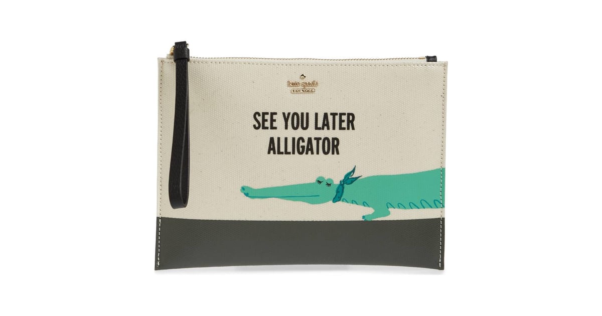 kate spade swamped alligator