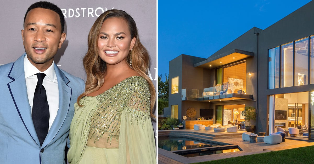 Popsugar On Flipboard Chrissy Teigen And John Legend Are Selling Their Beverly Hills Home For 23 95 Million See Inside