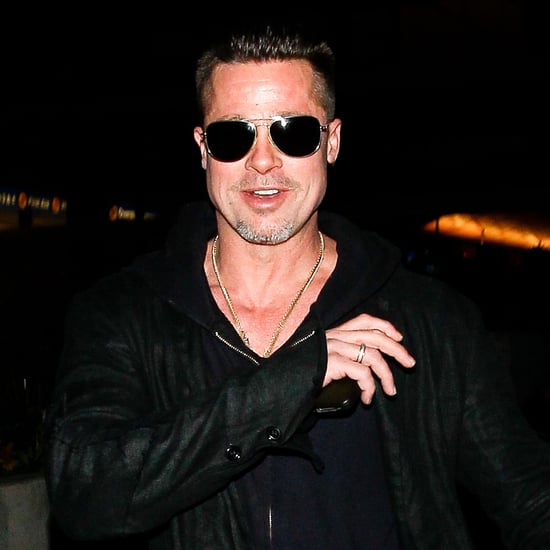 Brad Pitt Arrives at LAX | Pictures