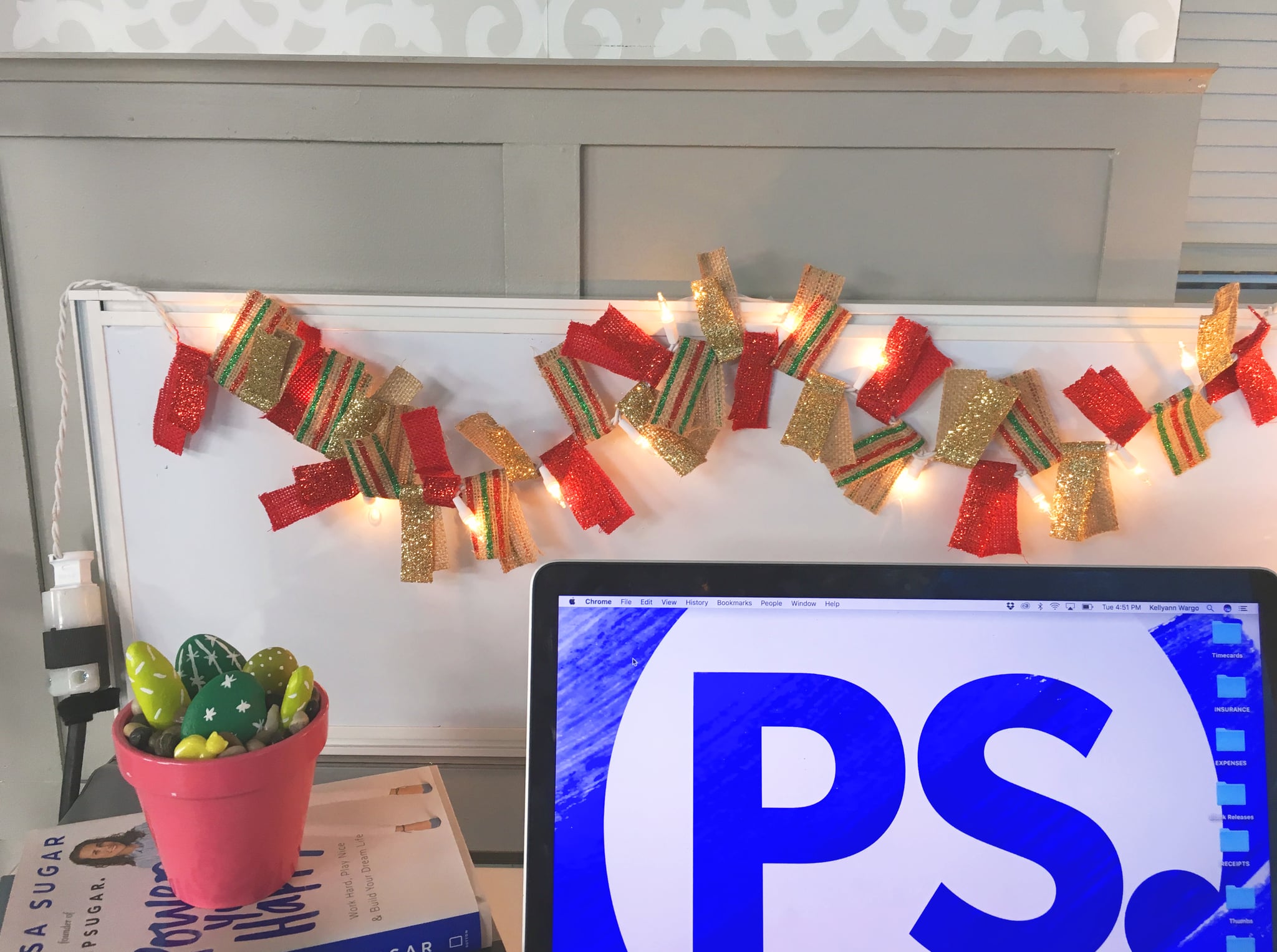 DIY Christmas Light Garland | POPSUGAR Smart Living