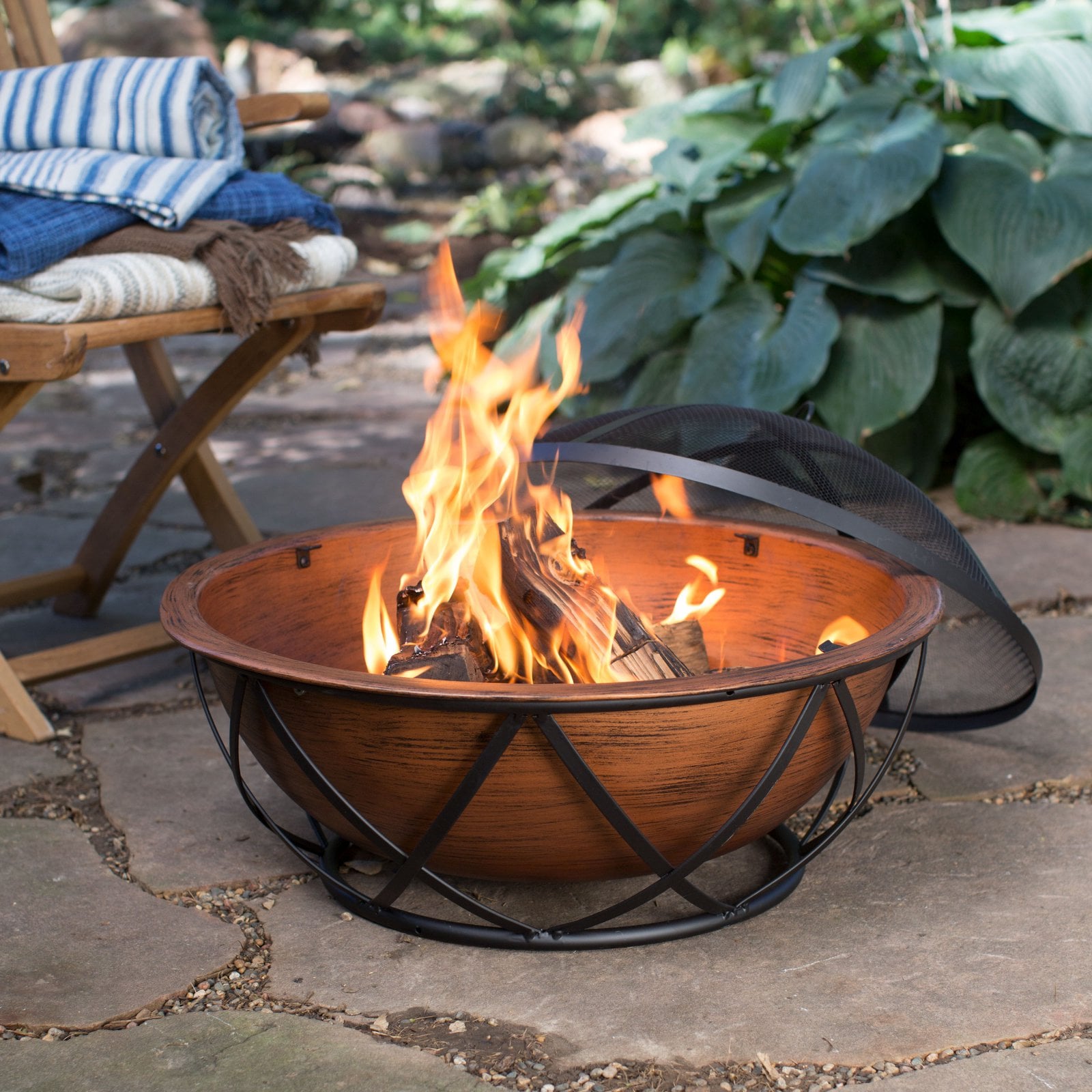 Bronze Wood Burning Fire Pit Get Em While They Re Hot 60 Of