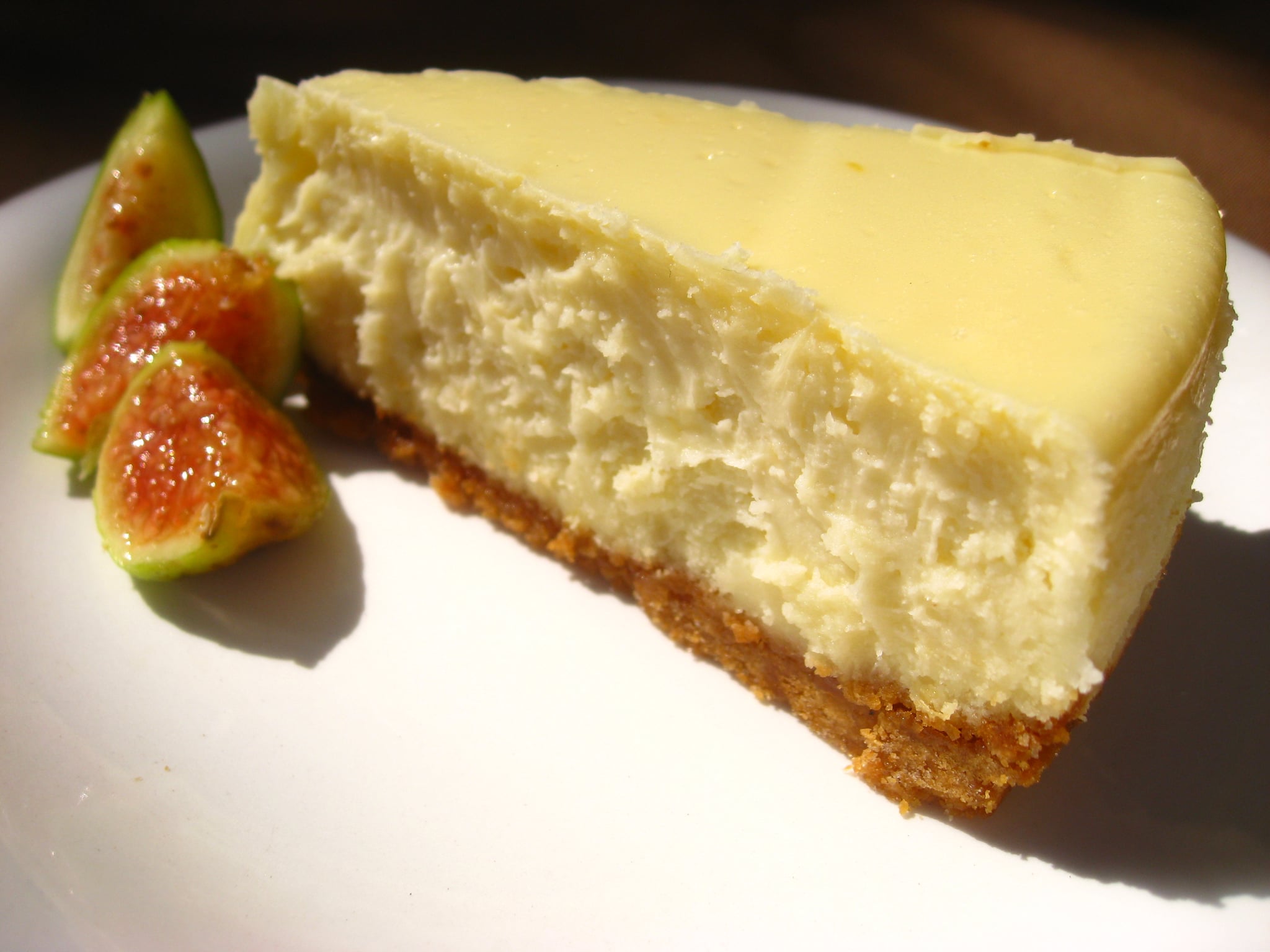 52 Weeks of Baking Lemon Goat Cheese Cheesecake POPSUGAR Food