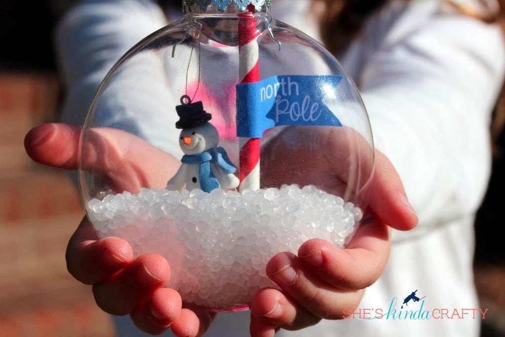 DIY North Pole Ornament