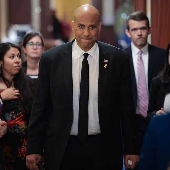 Cory Booker's Sneakers at His Senate Speech — Shop Here