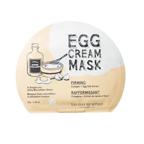 Too Cool For School Egg Cream Mask Firming