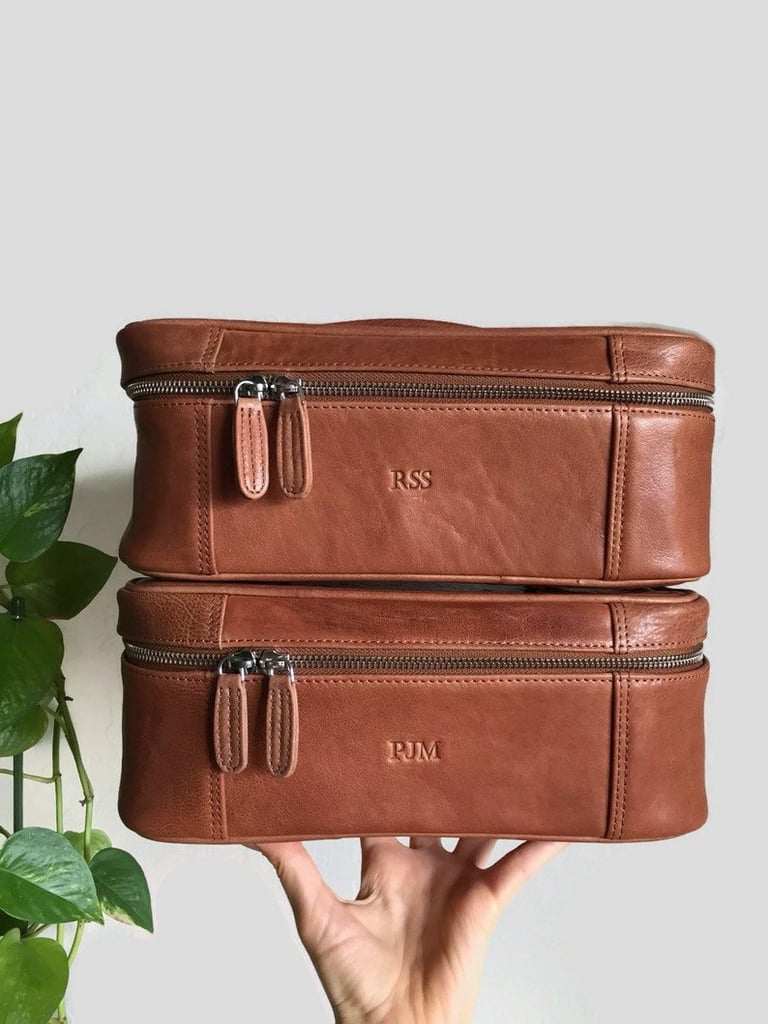 For Toiletries: Personalized Toiletry Bag