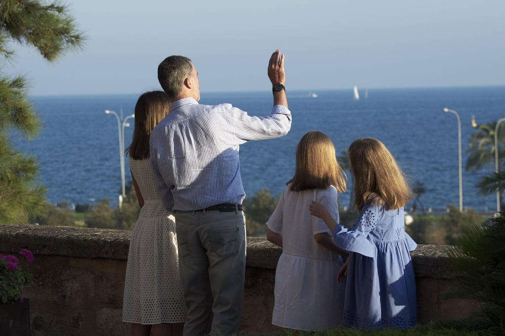 Spanish Royals Photocall in Palma de Mallorca 2018