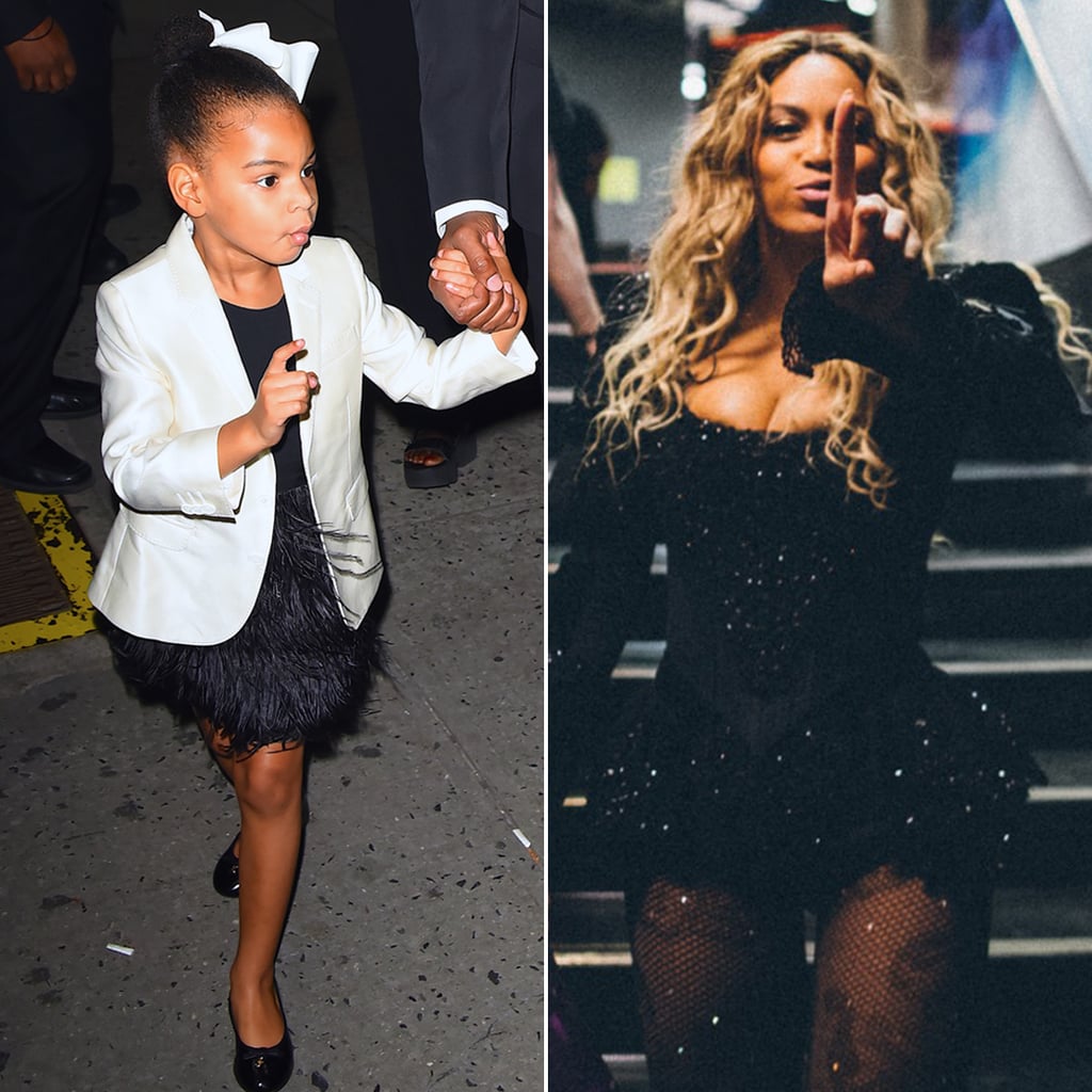 Beyonce Copies Blue Ivy's Finger Wag
