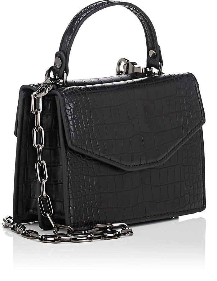 Deux Lux Mini Satchel | Meghan Markle Black Victoria Beckham Handbag ...