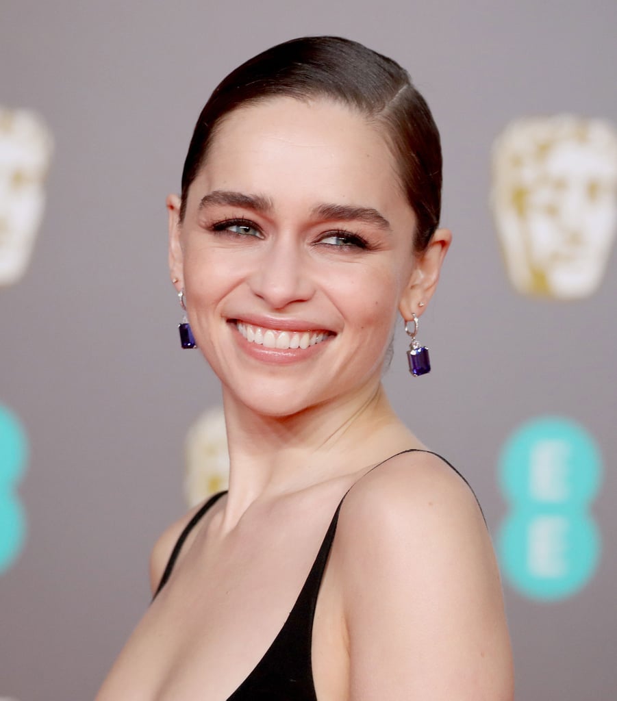 Emilia Clarke's Subtle Smoky Eyes at the 2020 BAFTA Awards