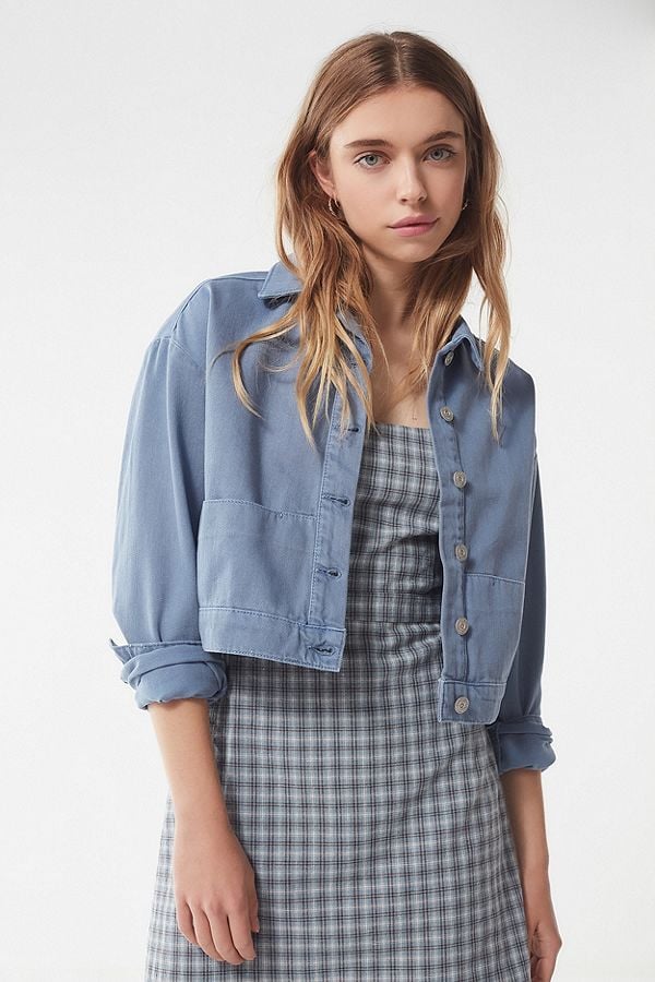 UO Cropped Utility Jacket