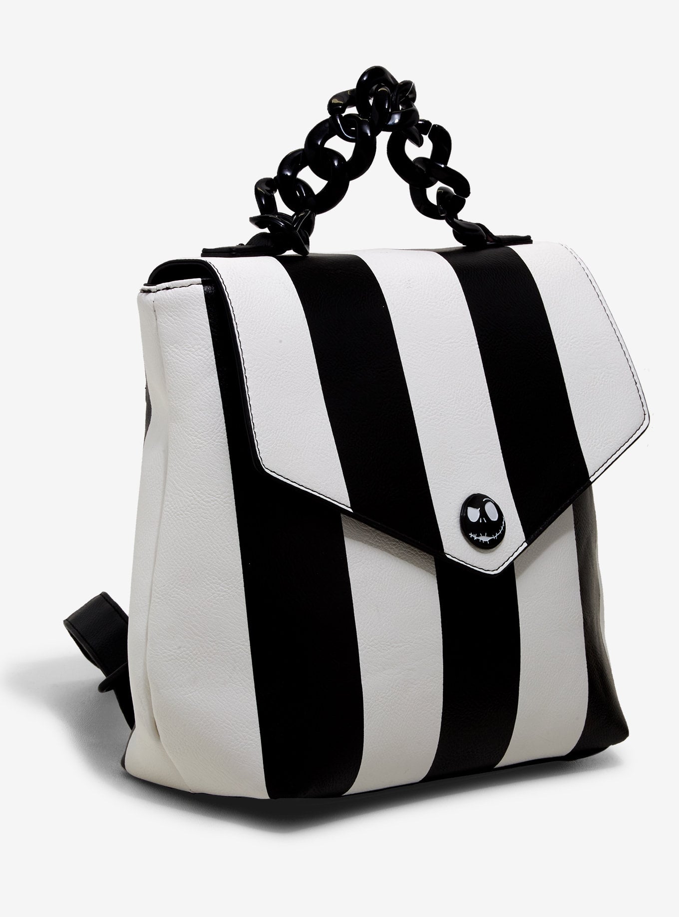Loungefly The Nightmare Before Christmas Black White Striped Mini Backpack You Ll Be Crowned The New Pumpkin King After You Shop Hot Topic S 2019 Nightmare Before Christmas Collection Popsugar Smart