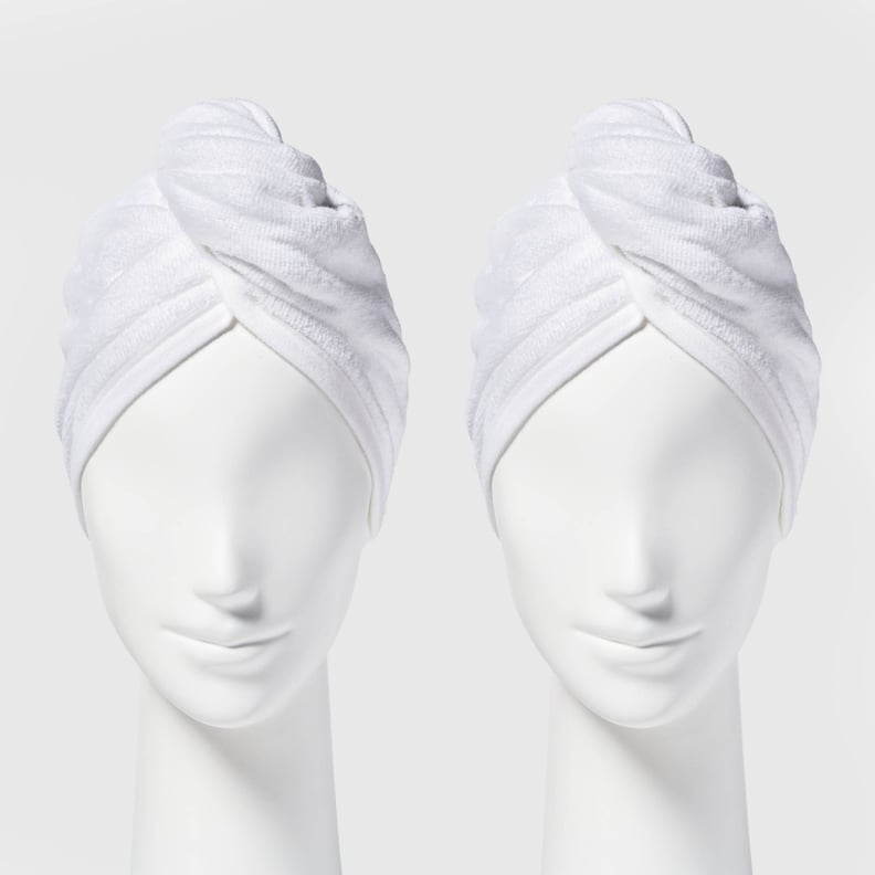 Simple White: Room Essentials Bath Hair Wrap Set