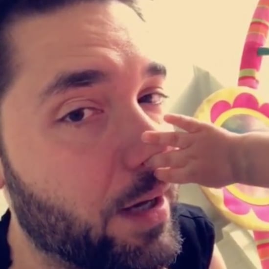 Alexis Ohanian Funny Video Talking to Baby Daughter