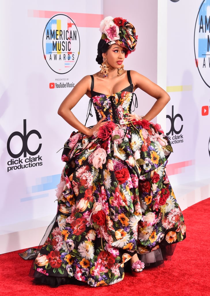 Cardi B's Dress at the American Music Awards 2018