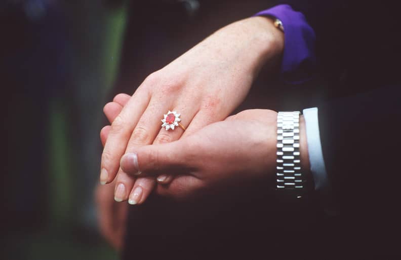 Princess margaret ruby ring sale