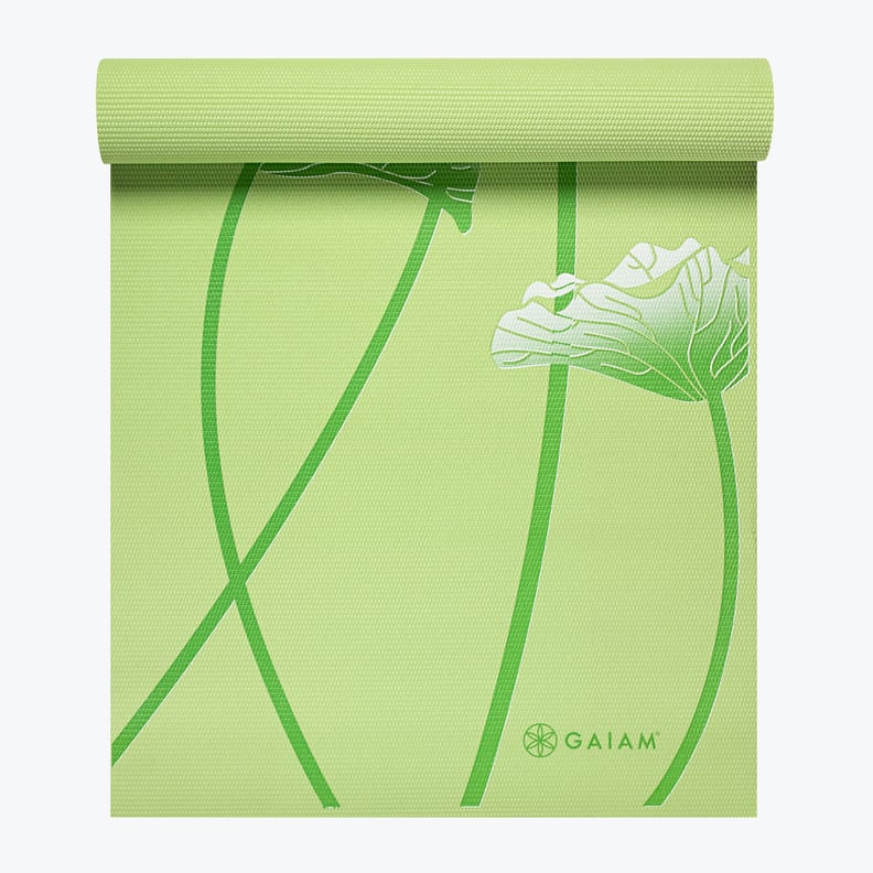 Gaiam Premium Sage Lily Yoga Mat