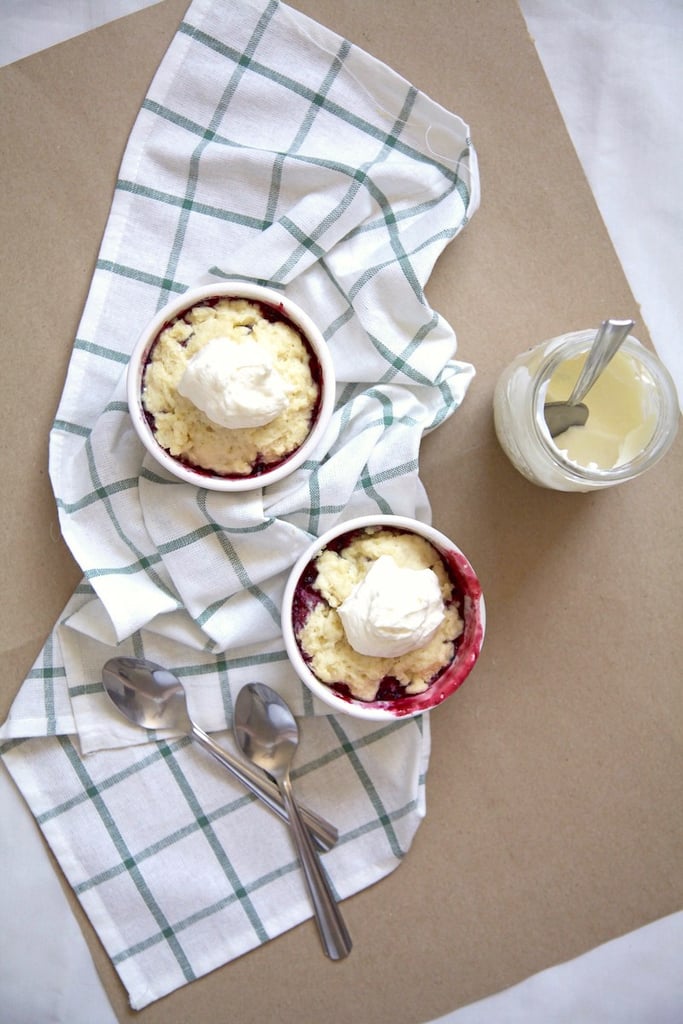 Berry Cobbler in a Mug