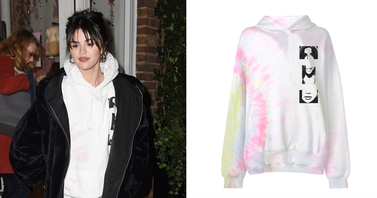 Selena gomez rare sales tie dye hoodie