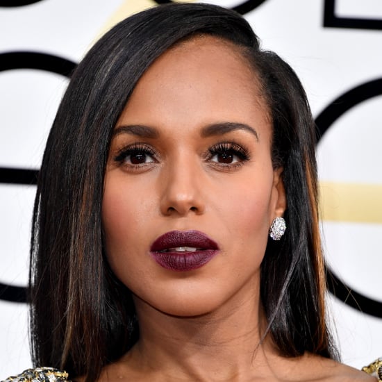 Kerry Washington's Hair and Makeup at the 2017 Golden Globes