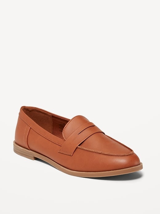 Old Navy Faux-Leather Penny Loafer Shoes