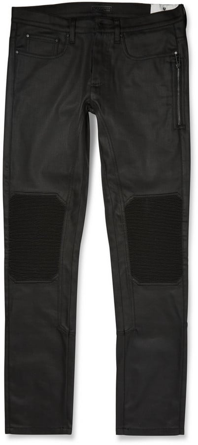 Belstaff Blackrod Coated Stretch-Denim Biker Trousers (£240.00)
Belstaff Blackrod Coated Stretch-Denim Biker Trousers (£240.00)