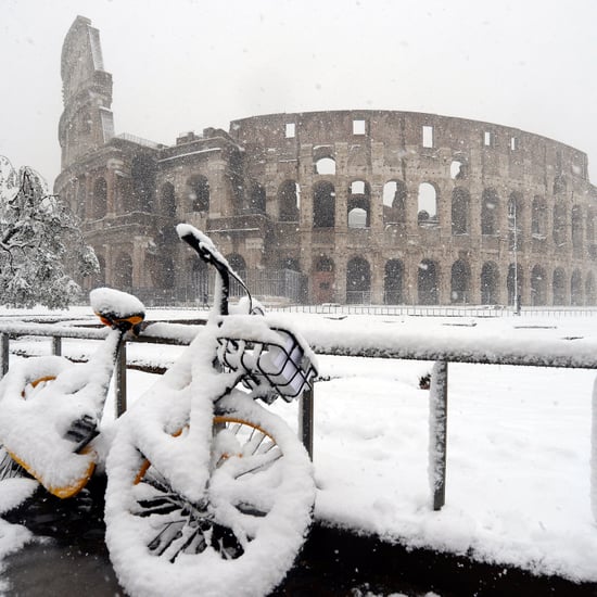 Rome Snow Photos