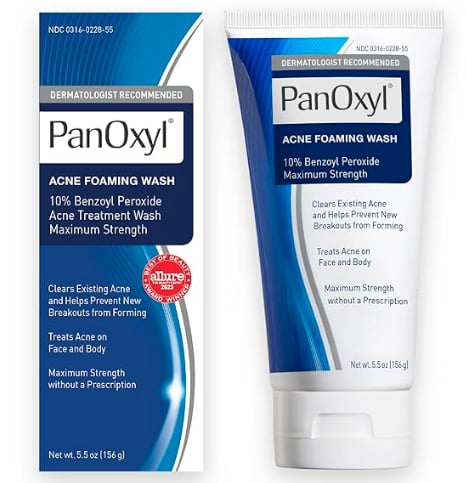 PanOxyl's 10% BPO Wash